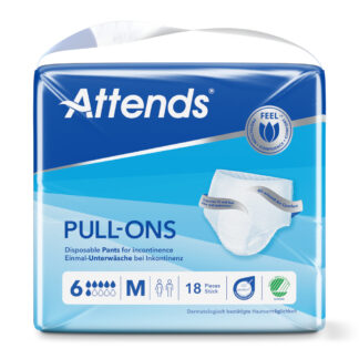 Einweghose Pull-Ons 6 M Hüfte 80 bis 110 cm (1Karton: 4x18Stk.)