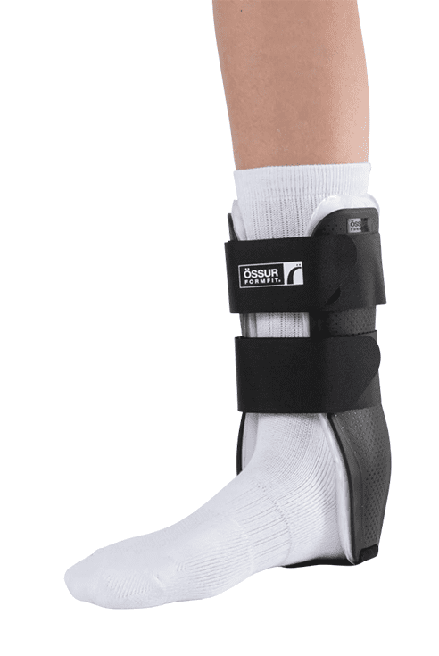 Sprunggelenkorthese FormFit Air Ankle Stirrup universal, schwarz – Bild 2