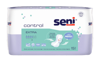 Inkontinenzeinlagen Seni Control Extra (1 Karton: 12 x 15 Stück)