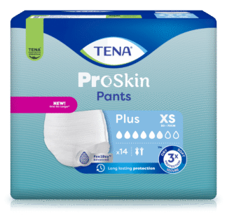 Einweghose TENA Pants PROskin Plus XS Hüftumfang 50 bis 70 cm(1 Karton: 4 x 14 Stück)
