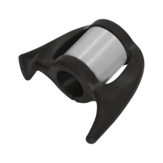 Krücken- und Stockhalter schwarz-silber