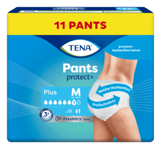 Einweghose TENA Pants Proskin Plus M Hüftumfang 80 bis 110 cm(1 Karton: 4 x 11 Stück)