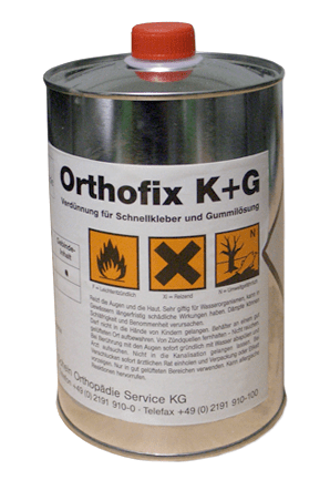 Verdünner Orthofix für Klebestoffe K + G 5 Liter