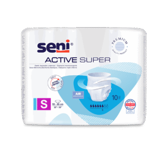 Einweginkontinenzslip Seni Active Super Small (1 Karton: 8 x 10 Stück)