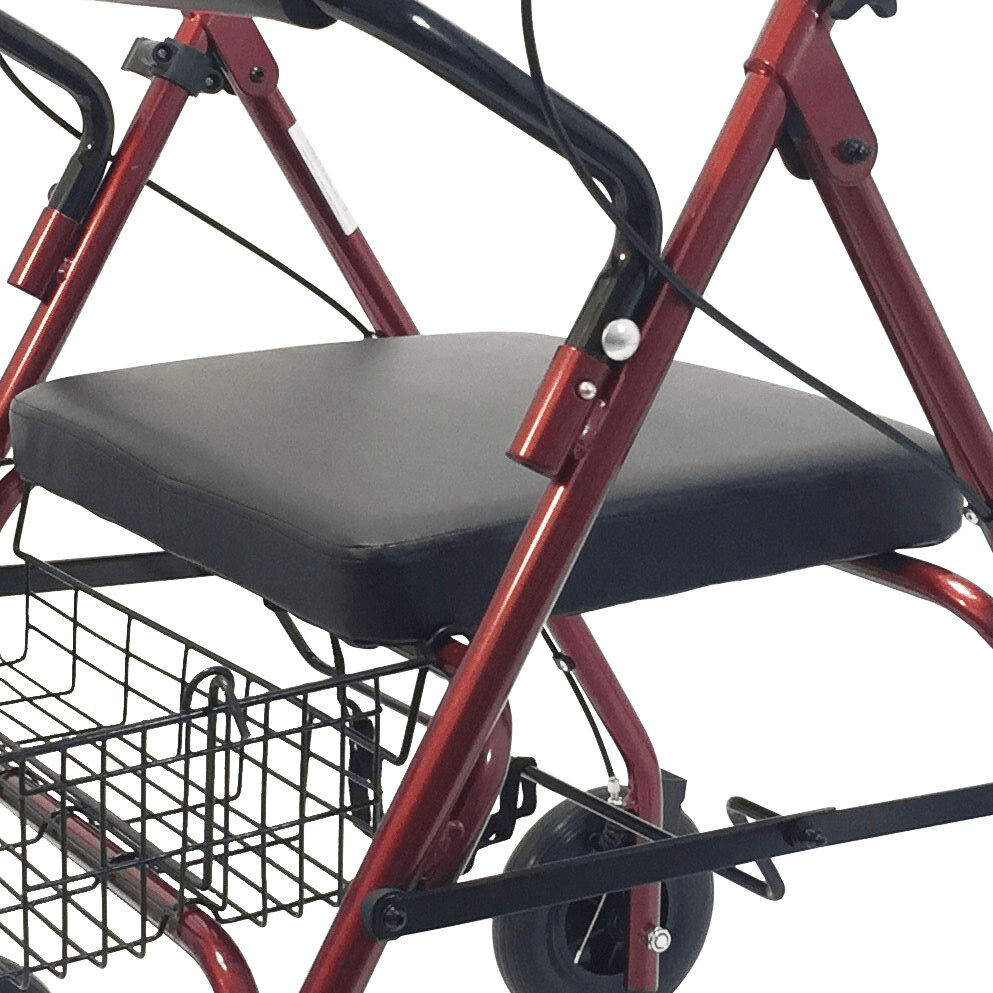 Rollator GoLite 200 XXL rot – Bild 3