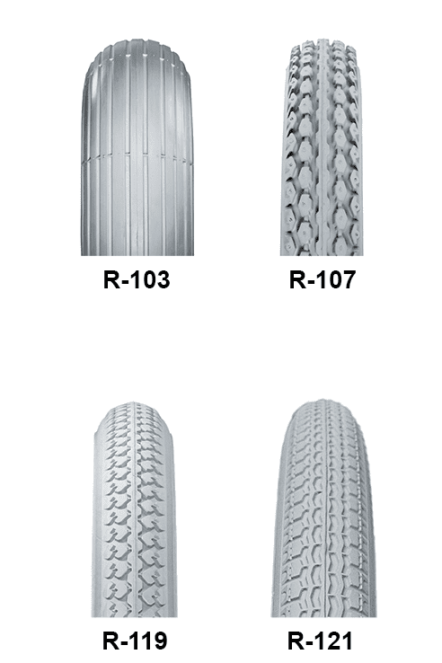 Decken für Standard-Rollstuhl 24 x 1.3/8 (620 x 35 mm) M15 grau