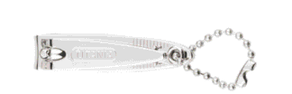 Nagelknipser klein mit Kette
