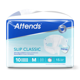 Windelhose Attends Slip Classic 10 M Hüfte 80 bis 115 cm(1Karton: 4x15Stk.)