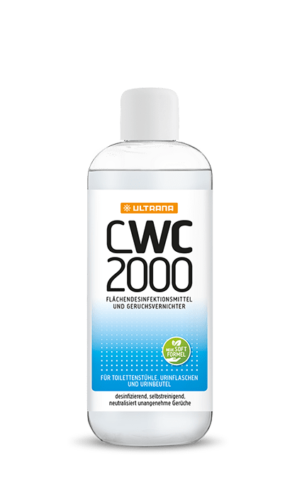 Geruchsvernichter mit Desinfektionsmittel Ultrana, CWC 2000, 150 ml (VPE: 24 Stück)