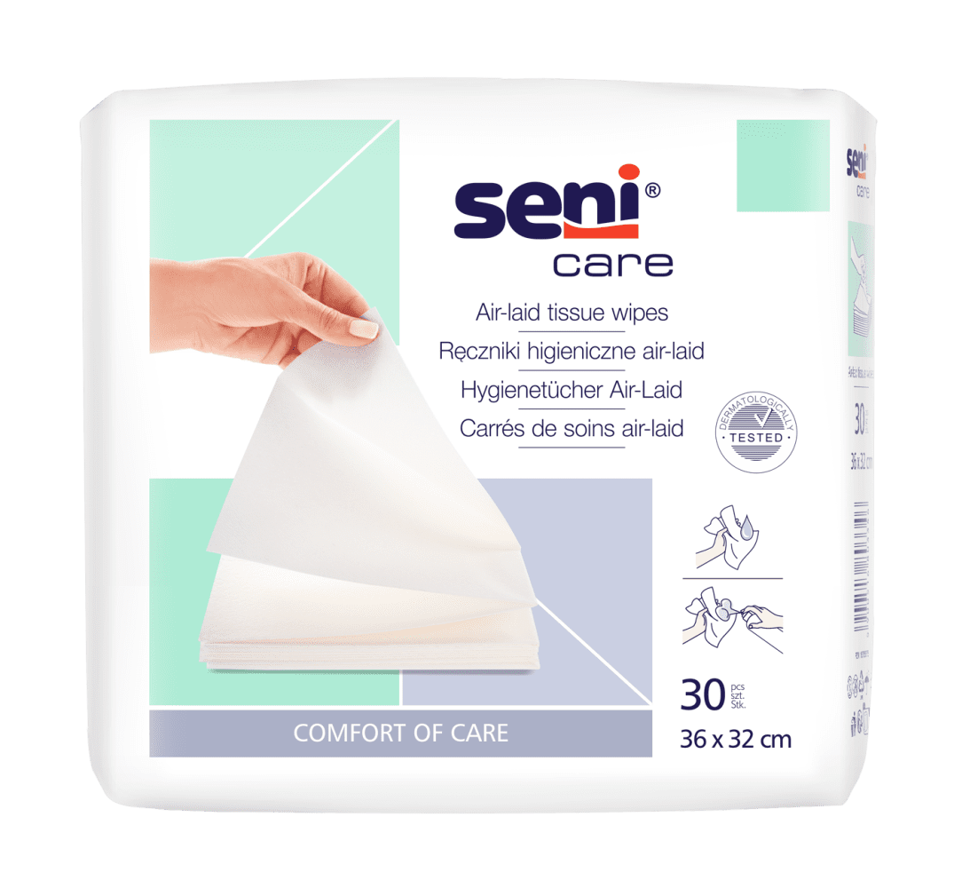 Seni Care Hygienetücher Air-Laid 36 x 32 cm (VPE: 30 Stück)