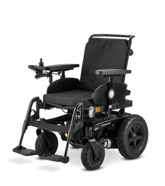 Elektro Rollstuhl i-CHAIR MC1 LIGHT 1.610 SB43-55, matt-schwarz