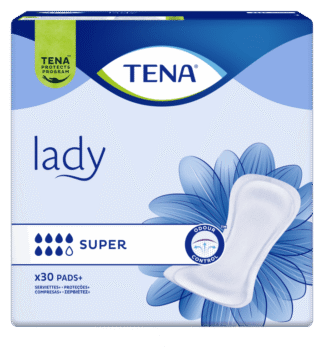 Einlage TENA Lady Super (1 Karton: 6 x 30 Stück)