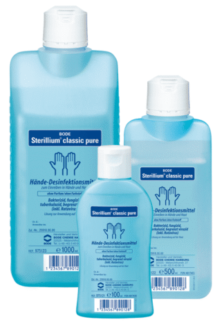 Sterillium classic pure Händedesinfektion 500 ml