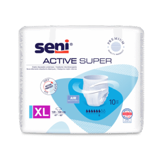 Einweginkontinenzslip Seni Active Super X-Large (1 Karton: 8 x 10 Stück)