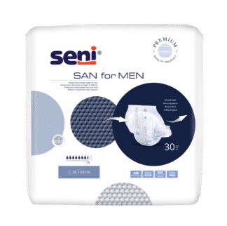 Inkontinenzvorlagen San Seni for Men (1Karton: 2x30 Stück)