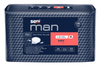 Inkontinenzeinlagen Seni Man Extra Plus Level 4 (1 Karton: 12 x 15 Stück)