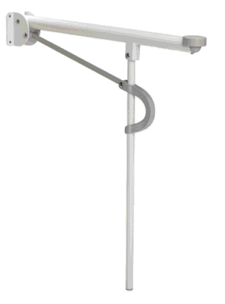 Wandklappgriff Optima L mit Stützbein