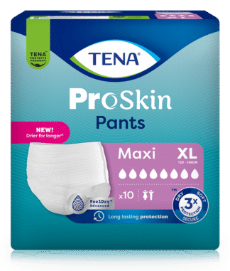 Einweghose TENA Pants PROskin Maxi XL, Hüfte 120-160 cm (1 Karton: 4 x 10 Stück)