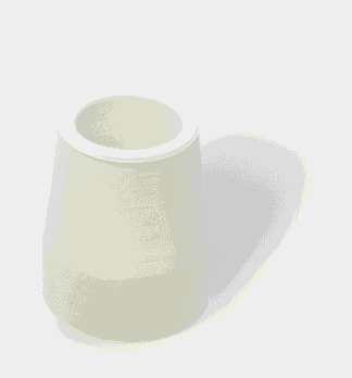 Gummistopper für Duschstuhl/-hocker 9400-A, 9401-A und 9402-A weiß