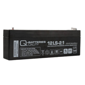 Quality-Batteries 12LS-2.1 VdS 12V/2,1Ah 178x35x60 mm