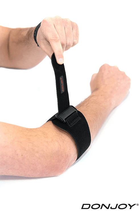 Epicondylitis-Spange DONJOY EpiForce Strong, schwarz – Bild 3