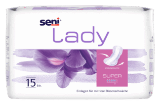 Inkontinenzeinlagen Seni Lady Super (1 Karton: 16 x 15 Stück)