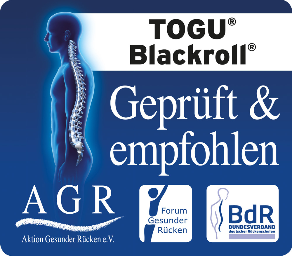 Massagerolle Blackroll soft 30 x 15 cm weiß/grau – Bild 2
