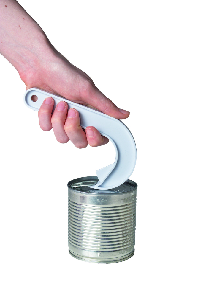 Zugdeckel-Öffner EXTRA ca. 15x8cm weiß – Bild 2