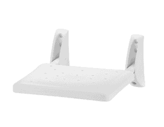 Duschklappsitz MoBaLux, weiß
