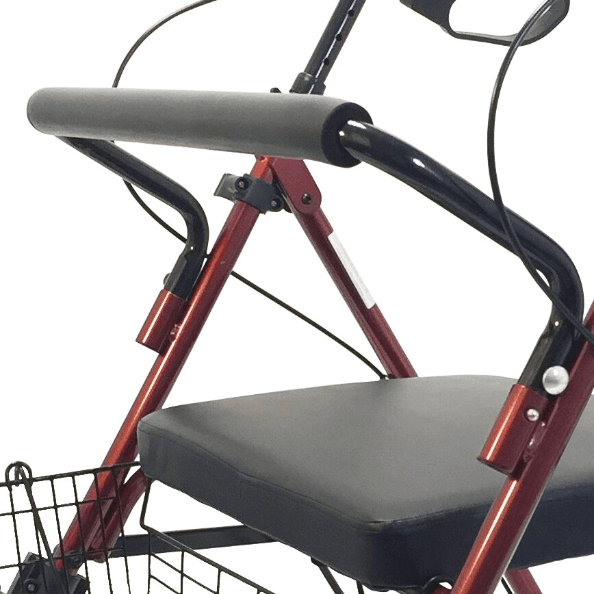 Rollator GoLite 200 XXL rot – Bild 2