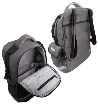ROLKO-BAG Rollstuhl-Multitasche grau 28x47x15cm