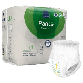 Windelhose ABENA-Pants Premium L1 Hüfte 100 bis 140 cm (1 Karton: 6 x 15 Stk)