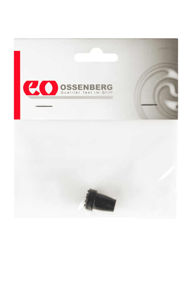 Gummistopfen für Stockschirm TWIN schwarz 10mm