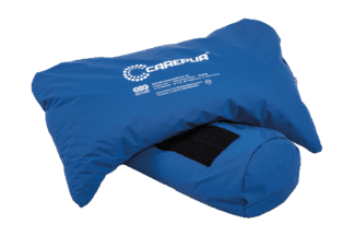 Hemi-Arm-Kissen CarePur M blau