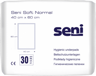 Bettschutzunterlagen Seni Soft Normal 40 x 60 cm (1 Karton: 12 x 30 Stück)