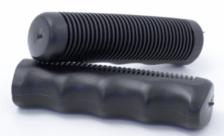 Handgriff schwarz für Rollstühle (Paar)