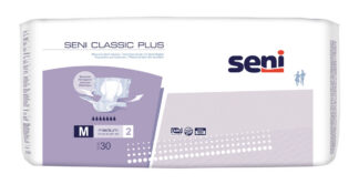 Seni CLASSIC Plus Inkontinenzhosen M, Hüfte 75-110 cm (1 Karton 3 x 30 Stück)