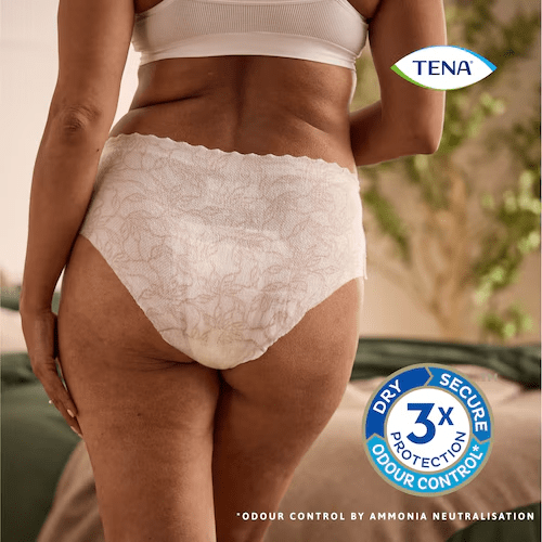 TENA Silhouette Lady Pants Plus White M, Hüfte 75-100cm (1 Karton: 2 x 12 Stück) – Bild 2