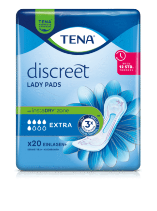 Einlage TENA Lady Discreet Extra (1 Karton: 12 x 20 Stück)