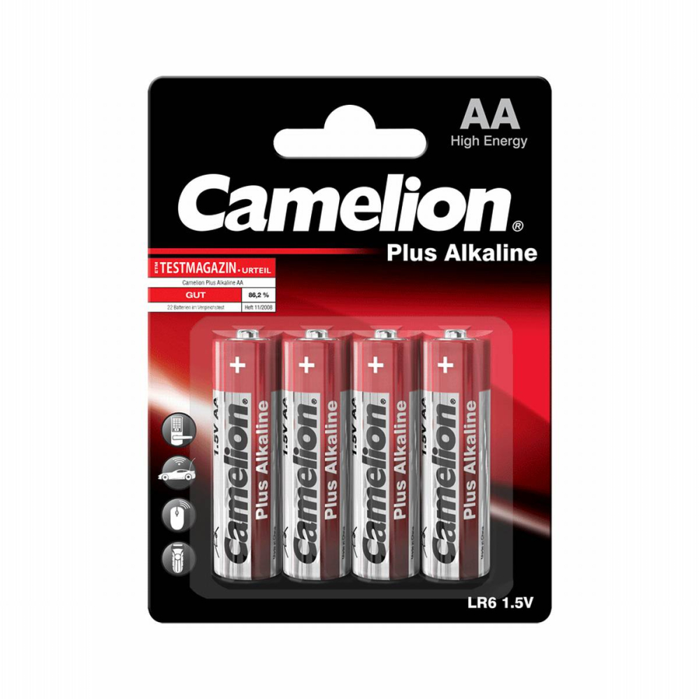 Camelion PLUS LR06 AA Mignon Alkaline Batterie(VPE: 4 Stück)