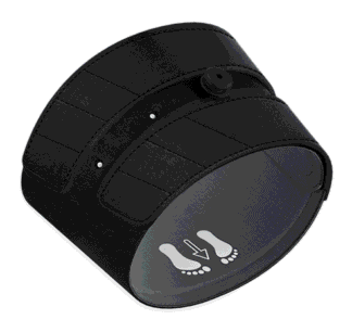 Rebound Foot-Up Fußmanschette universal, schwarz
