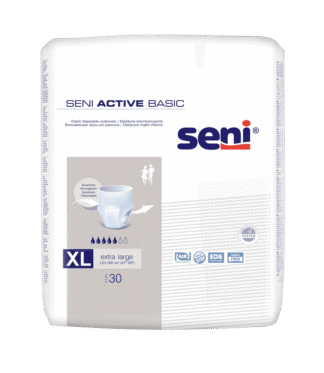 Inkontinenzslip Seni Active Basic X-Large Taillenumfang 120 bis 160 cm (1 Karton: 3 x 30 Stück)