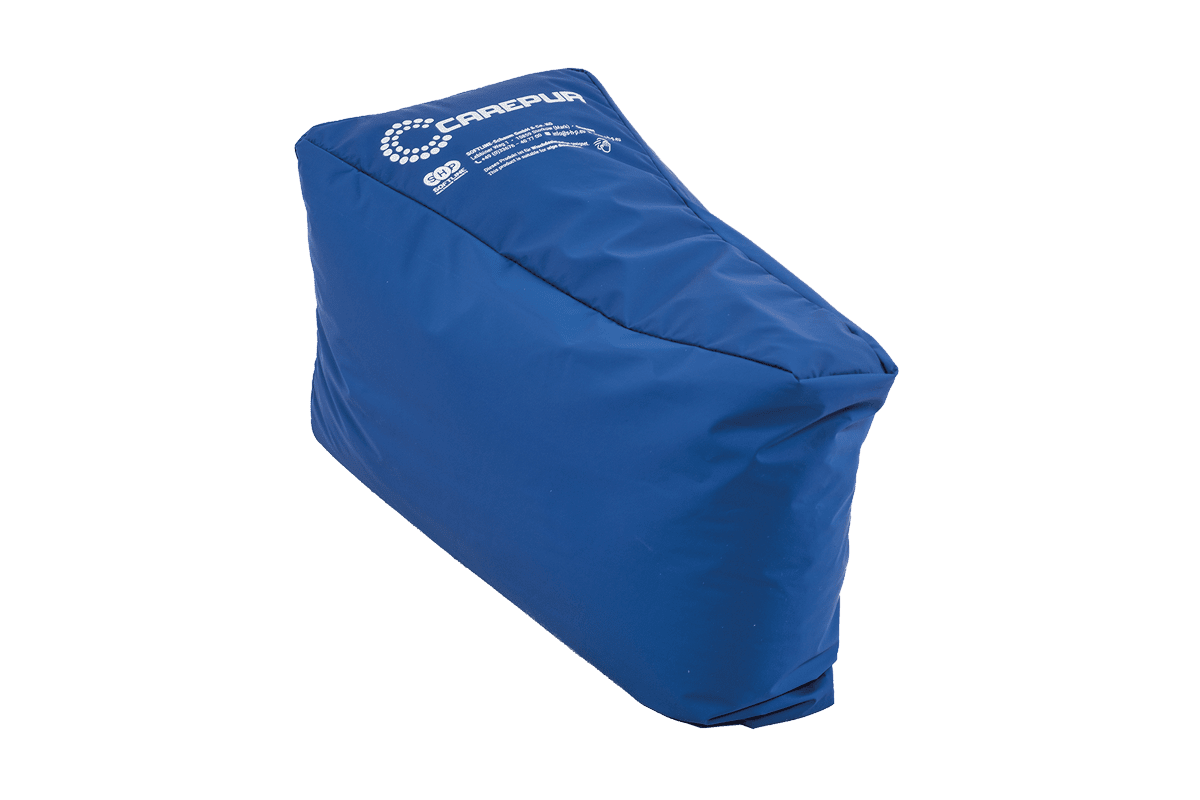 Abduktions-Kissen CarePur M 15 x 30 x 21 cm blau