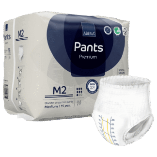 Windelhose ABENA-Pants Premium M2 Hüfte 80 bis 110 cm (1 Karton: 6 x 15 Stück)