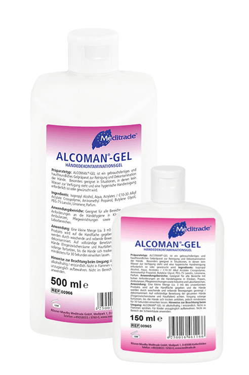 Hände-Desinfektionsgel ALCOMAN-GEL 500 ml