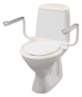 Supporter II Armlehnen für Toiletten