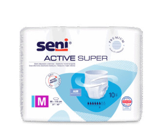 Einweginkontinenzslip Seni Active Super Medium (1 Karton: 8 x 10 Stück)