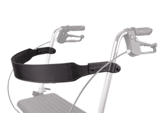 Rückengurt für Rollator, schwarz