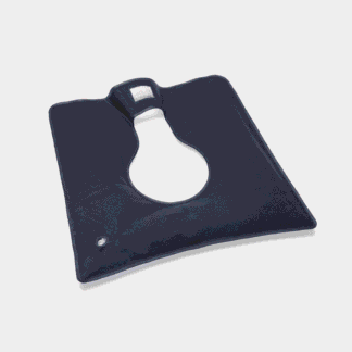 Sitzkissen Codyn mit Aussparung 45x45 cm blau