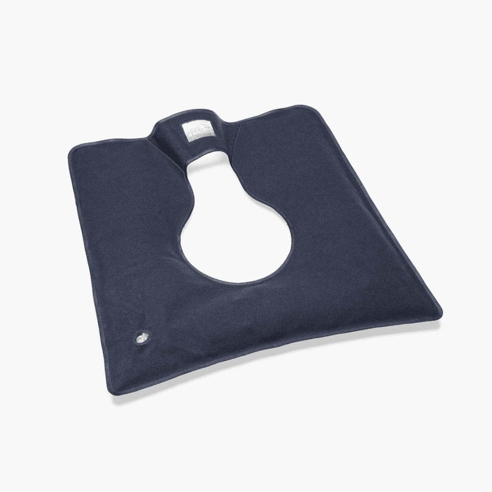 Sitzkissen Codyn mit Aussparung 45x45 cm blau